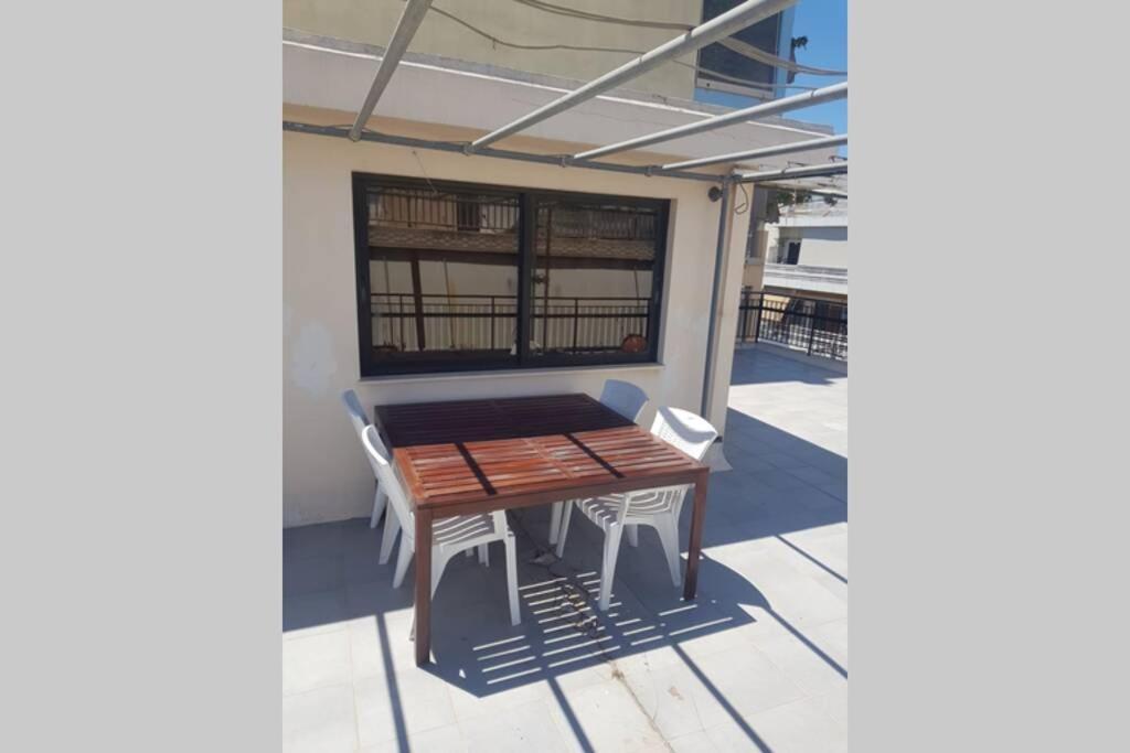 Terrace Roof Room @ Koridallos Metro St. & Piraeus Port Εξωτερικό φωτογραφία