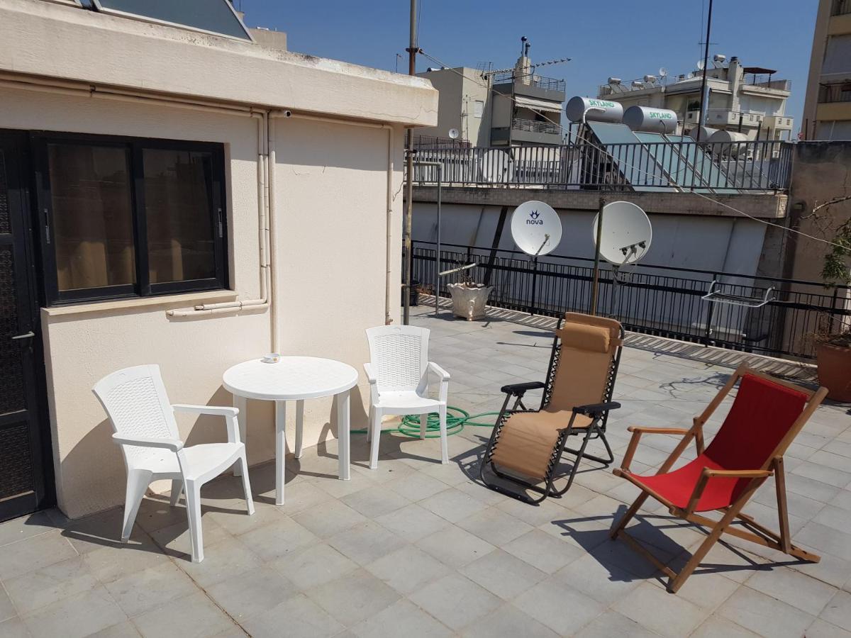 Terrace Roof Room @ Koridallos Metro St. & Piraeus Port Εξωτερικό φωτογραφία