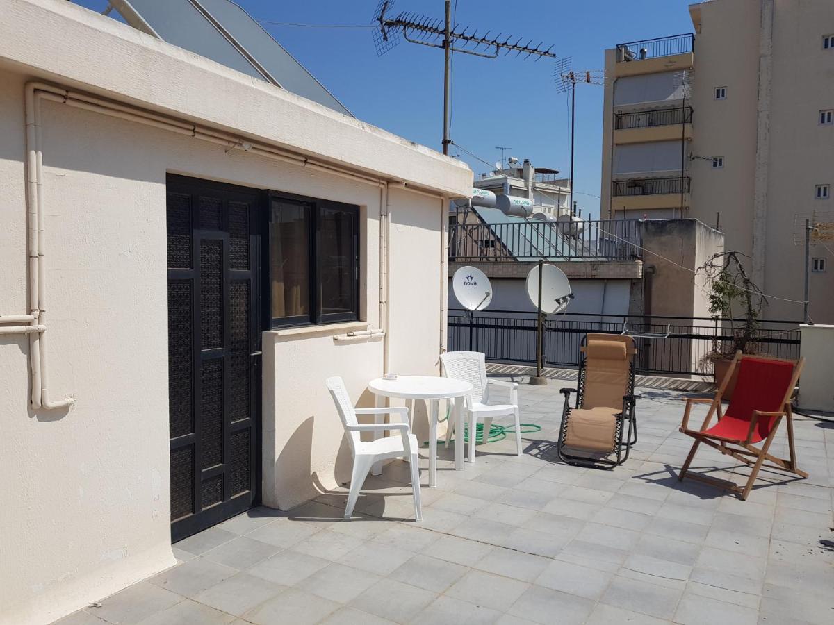 Terrace Roof Room @ Koridallos Metro St. & Piraeus Port Εξωτερικό φωτογραφία